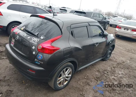 2013 Nissan Juke Sv из США, поврежденный, VIN JN8AF5MV5DT230602